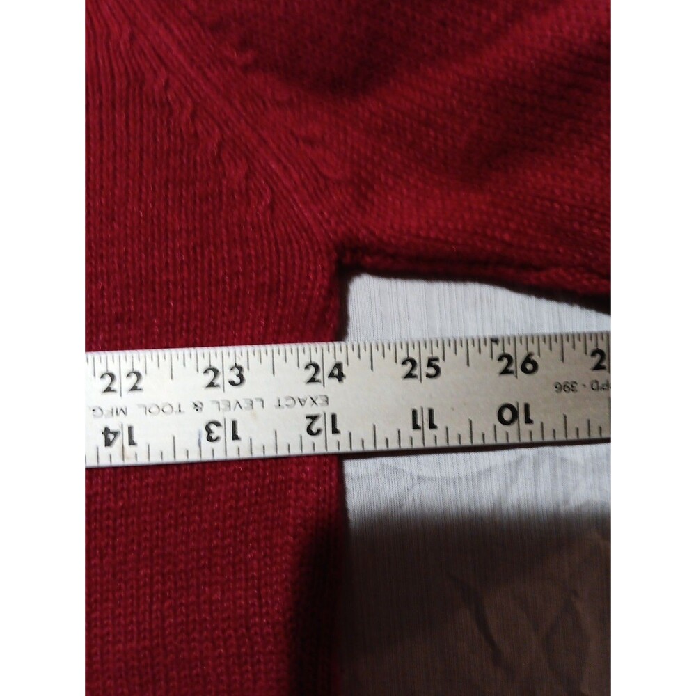 Vintage Birch Bros Embroidered Oklahoma Sooners Sweater XL Red - Picture 6 of 7